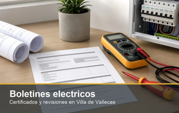 Boletines electricos en Villa de Vallecas